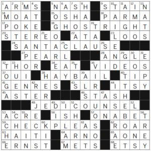 LA Times Crossword Answers Friday October 21st 2022