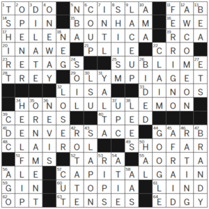 LA Times Crossword Answers Friday February 10th 2023