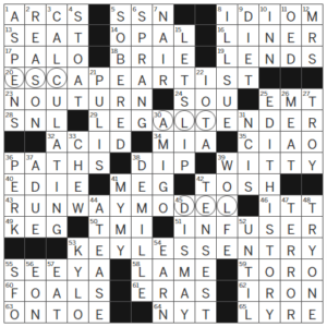 LA Times Crossword Answers Friday March 24th 2023