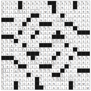 LA Times Crossword Answers Sunday March 26th 2023