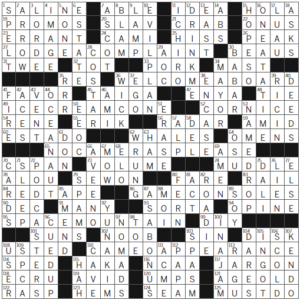 LA Times Crossword Answers Sunday July 23rd 2023