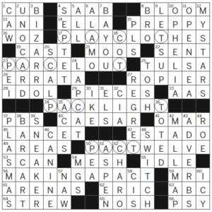 LA Times Crossword Answers Wednesday July 19th 2023