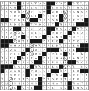 LA Times Crossword Answers Sunday August 20th 2023