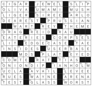 LA Times Crossword Answers Friday August 25 2023