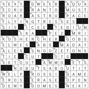 LA Times Crossword Answers Friday September 15th 2023