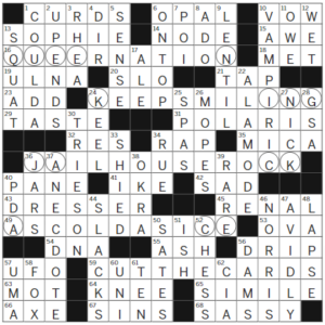 LA Times Crossword Answers Monday September 18th 2023