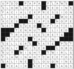 LA Times Crossword Answers Saturday September 23rd 2023