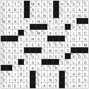 LA Times Crossword Answers Wednesday November 15th 2023