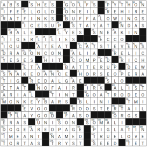 LA Times Crossword Answers Sunday February 4th 2024