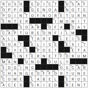 LA Times Crossword Answers Thursday February 15th 2024