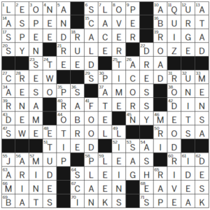 LA Times Crossword Answers Tuesday February 27th 2024