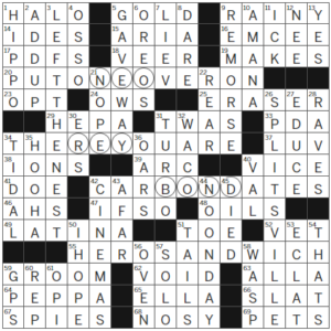 LA Times Crossword Answers Wednesday February 21st 2024
