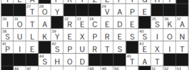 LA Times Crossword Answers Friday March 8th 2024