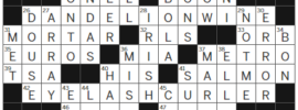 LA Times Crossword Answers Monday March 25th 2024