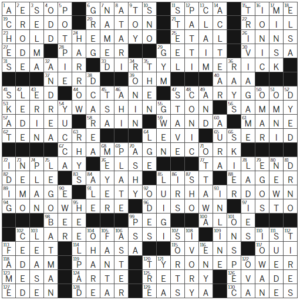 LA Times Crossword Answers Sunday March 17th 2024