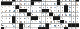LA Times Crossword Answers Sunday March 3rd 2024