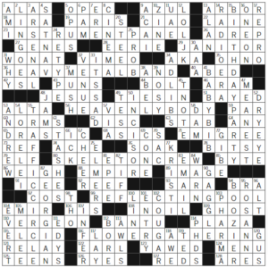 LA Times Crossword Answers Sunday March 3rd 2024