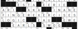 LA Times Crossword Answers Tuesday March 5th 2024