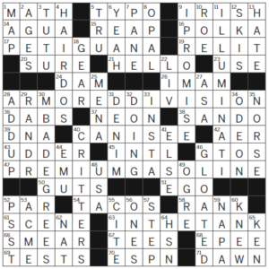 LA Times Crossword Answers Wednesday March 6th 2024