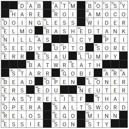 LA Times Crossword Answers Friday April 26th 2024